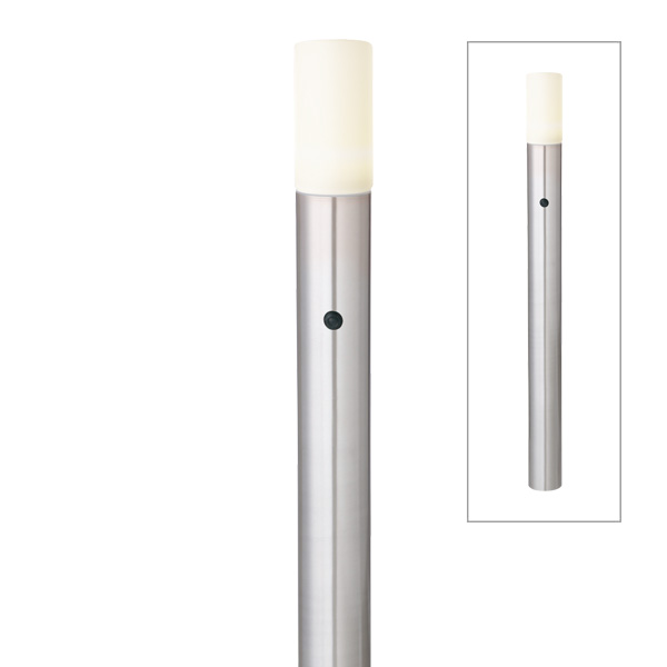 シンプルLEDポールライト 11型 照度センサー付 (電球色)