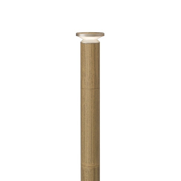 エバーアート ポールライト 3型 100V ゴマ竹 (電球色)