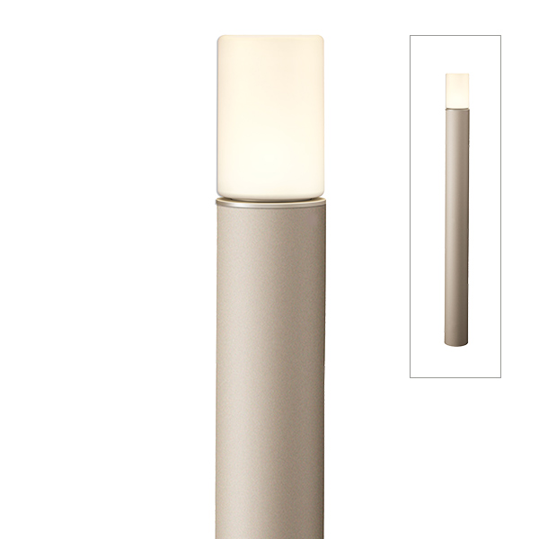 エバーアートポールライト 100V 1型 グレイッシュゴールド