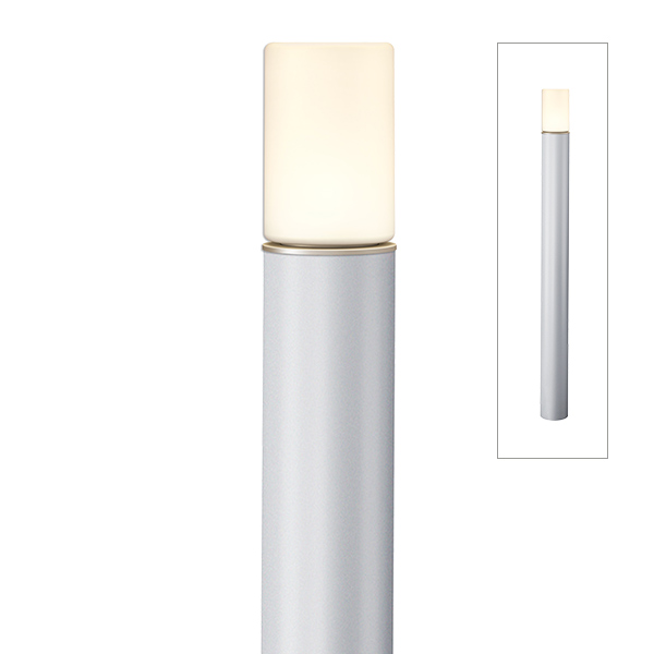 エバーアートポールライト 100V 1型 シルバー