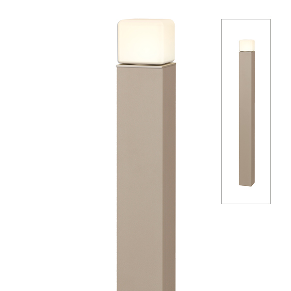 エバーアートポールライト 100V 2型 グレイッシュゴールド