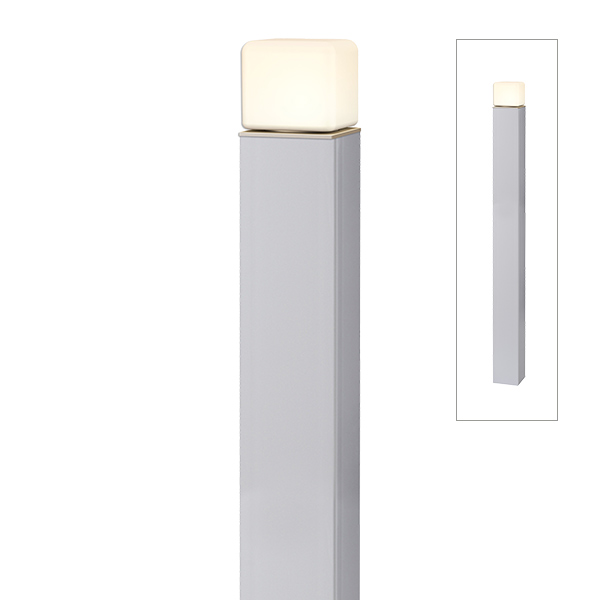 エバーアートポールライト 100V 2型 シルバー