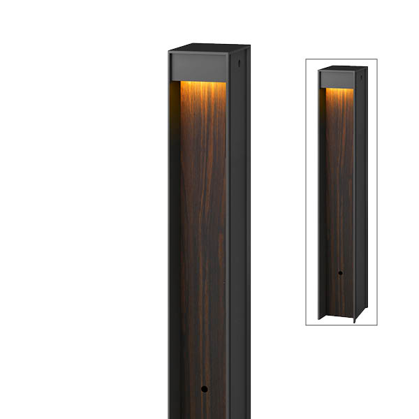 エバーアートポールライト100V 7型 ブラックエボニー