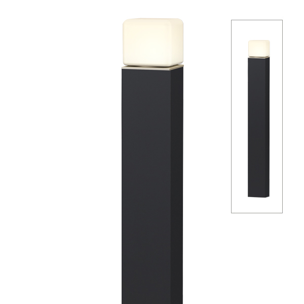 エバーアートポールライト 100V 2型 マットブラック