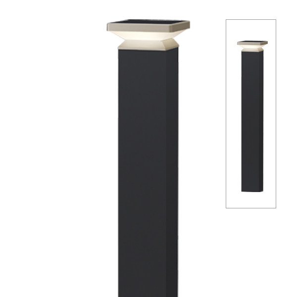 エバーアートポールライト 100V 4型 マットブラック