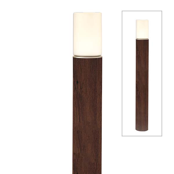 エバーアートポールライト 100V 9型 ダークパイン