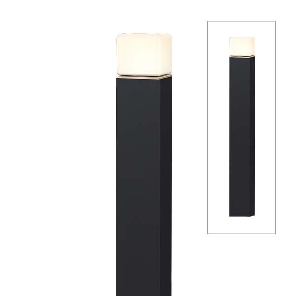 エバーアートポールライト 100V 10型 マットブラック