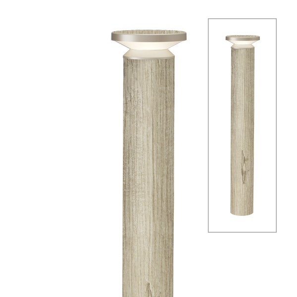 エバーアートポールライト 100V 11型 クラシックホワイト