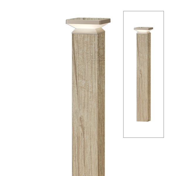 エバーアートポールライト 100V 12型 クラシックホワイト