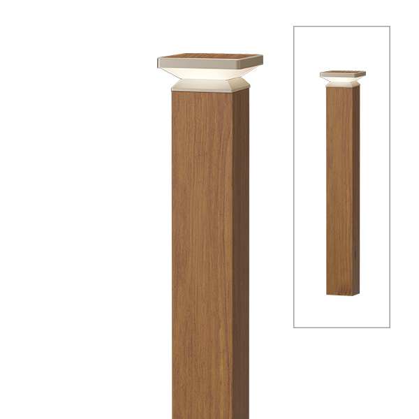 エバーアートポールライト 100V 12型 ナチュラルパイン