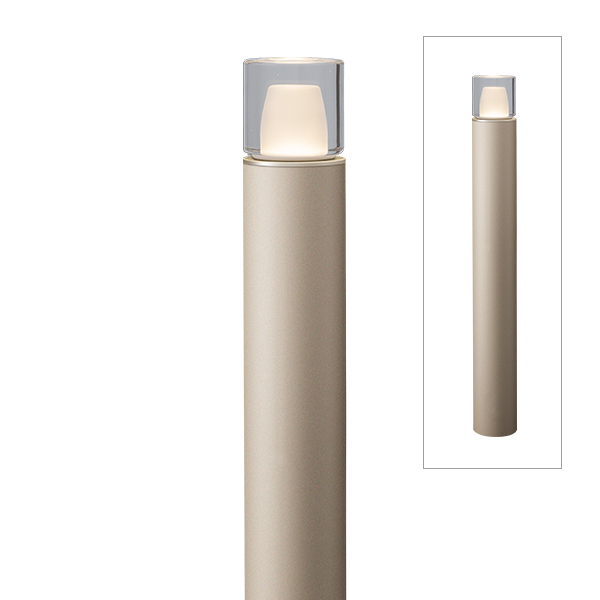 エバーアートポールライト 100V 13型 グレイッシュゴールド