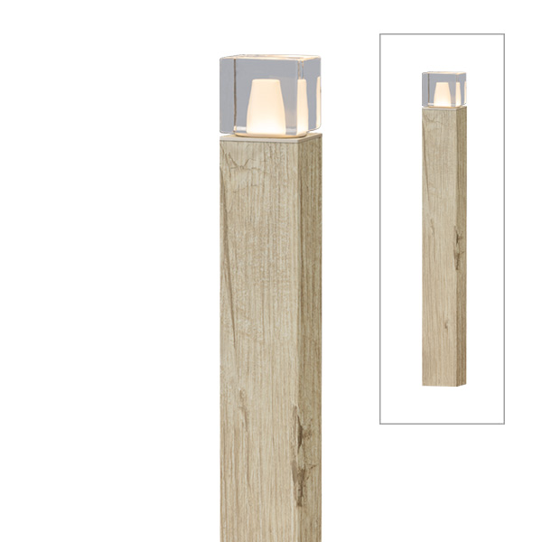 エバーアートポールライト 100V 14型 クラシックホワイト