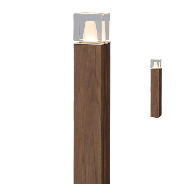 アートウッドポールライト 22型 ブラウンエボニー