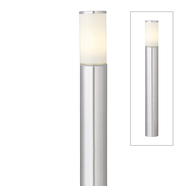 シンプルLEDポールライト 6型 4W ステンレス