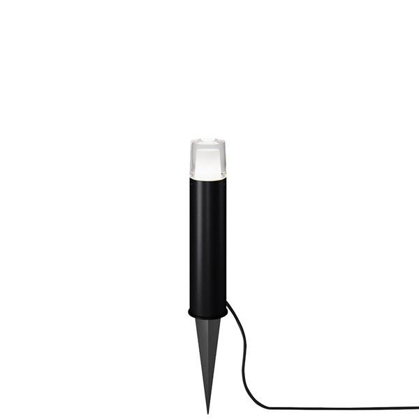 スタイルミニポールライト 1型 ブラック (白)