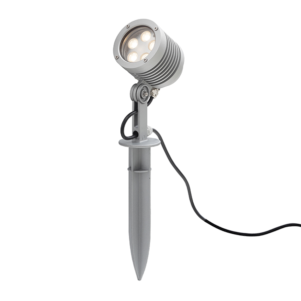 シンプルLEDアップライト 5型 シルバー (電球色)