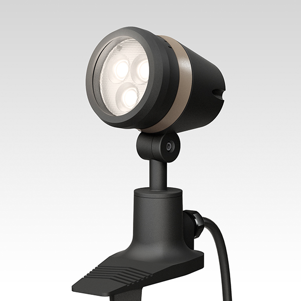 De-SPOT 調光リング 100V ブラック 10mコード付 狭角 (電球色)