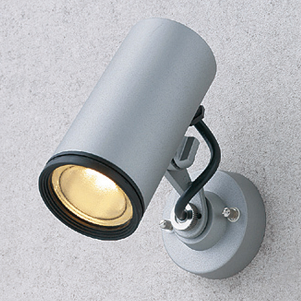 スポットライト 1型 モジュールタイプ シルバーグレー ブラケットタイプ