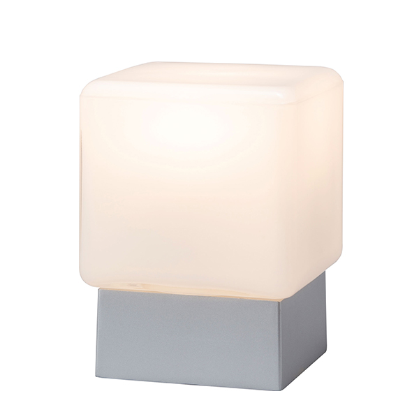 シンプルLED スタンドライト 4型 シルバー (電球色)