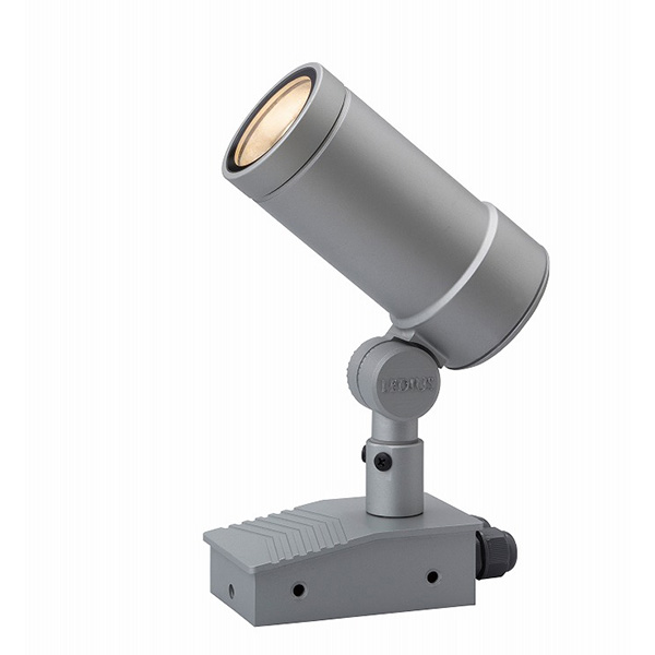 ガーデンアップライト オプティL100V 中角 シルバー (電球色)