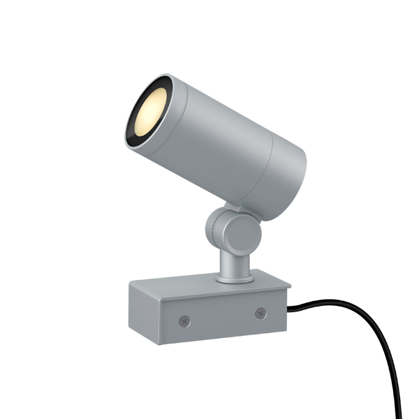 ガーデンアップライト 100V ルーメック S 広角 シルバー