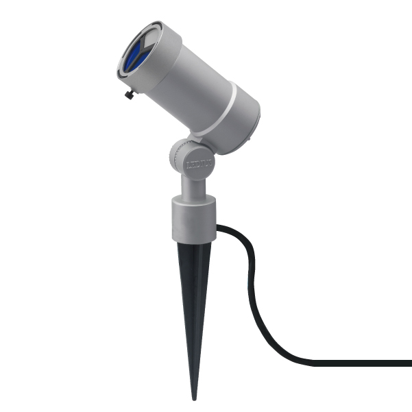 ガーデンアップライト 100V オプティ スリム M ブルーシャドウ シルバー