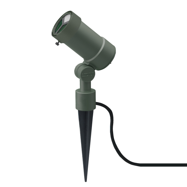 ガーデンアップライト 100V オプティ スリム M グリーンシャドウ チャコールグリーン