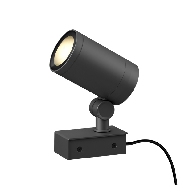 ガーデンアップライト 100V ルーメック L 狭角 ブラック