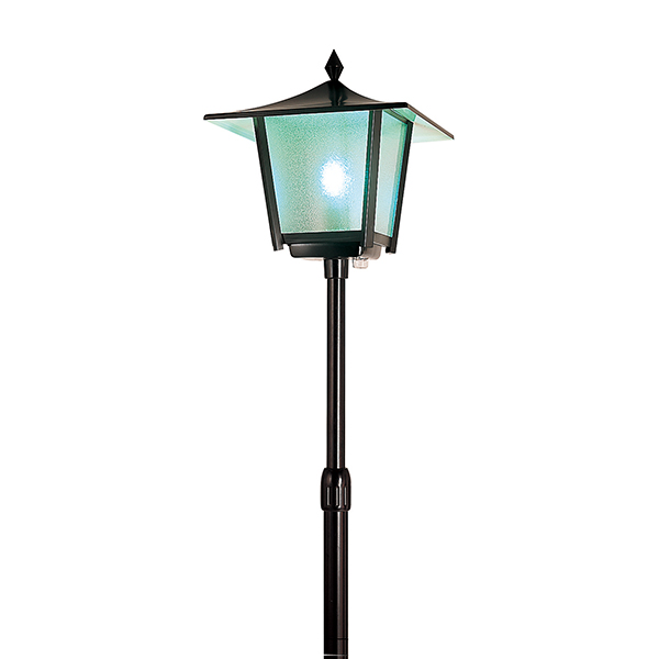 庭園灯(スタンド型62) LEDタイプ 白色 ブラック