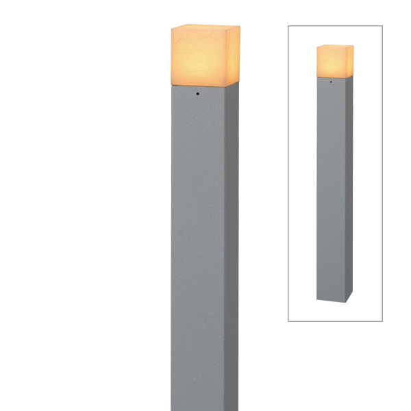 粋 ポールライト 3型 銀ねず 100V (ほのあかり)