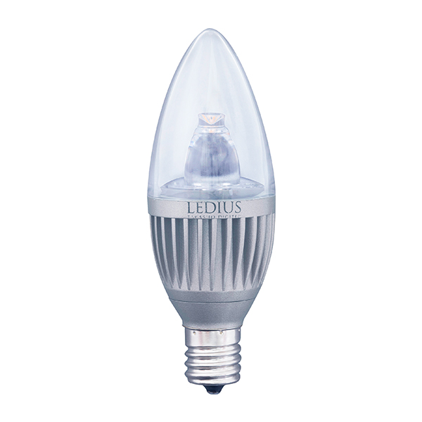 シャンデリア電球形LED電球1型 E-17 (電)
