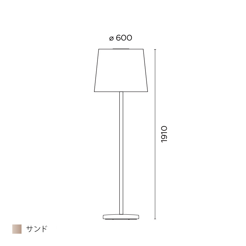 Wind フロア 1910 サンド