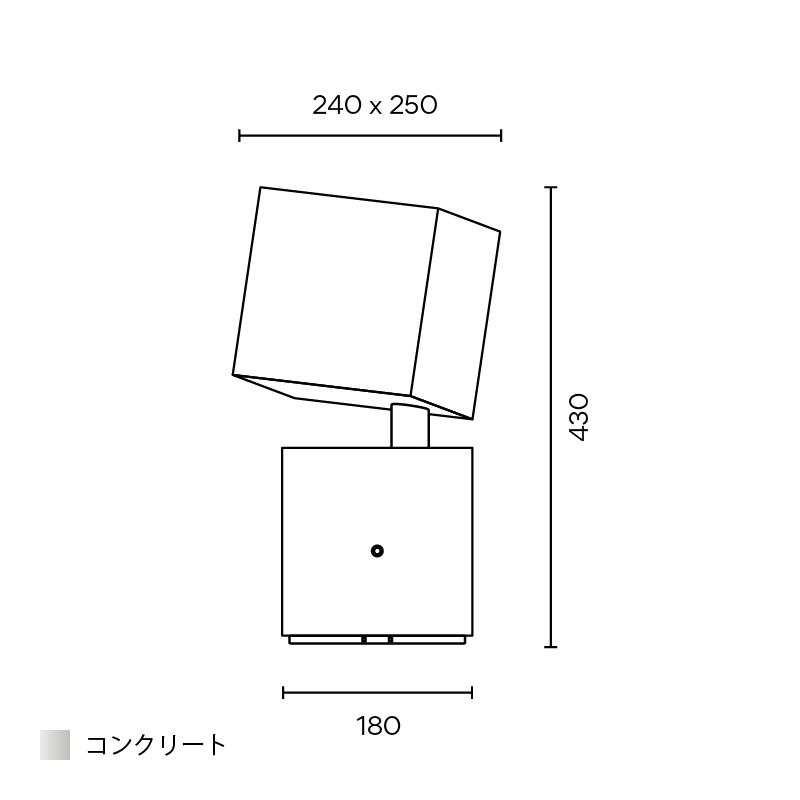 Break フロア ショート コンクリート