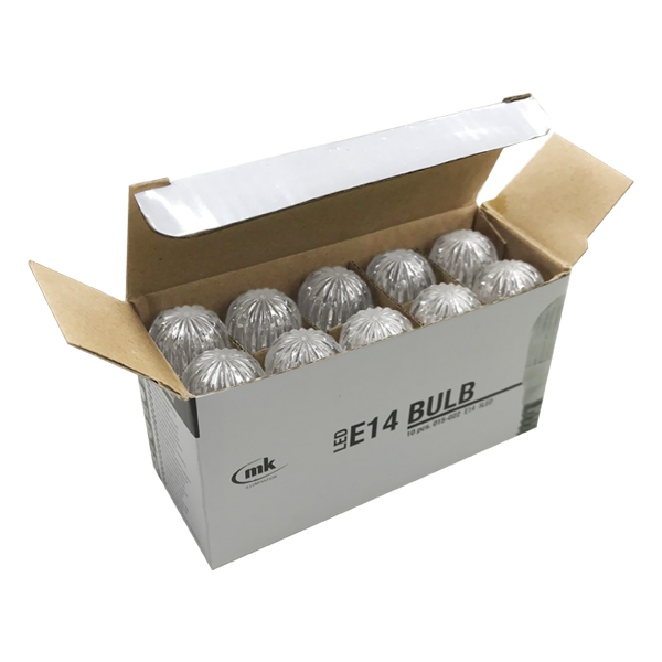 E14バルブ 10個入 (オレンジ)