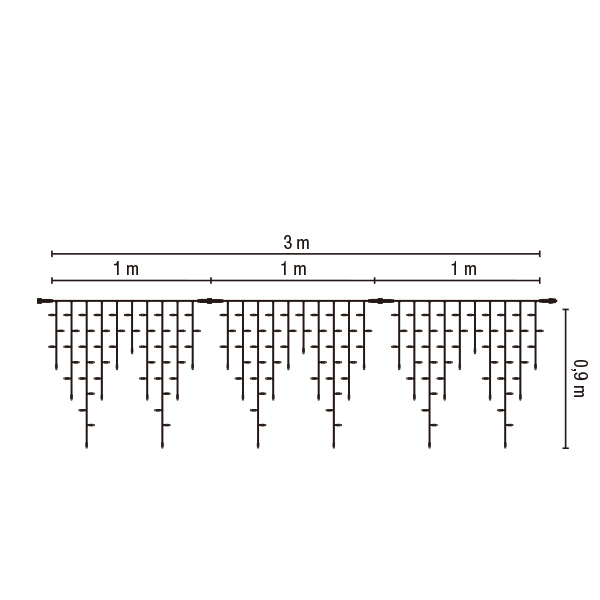 36V アイスライト 174 透明コード (白)