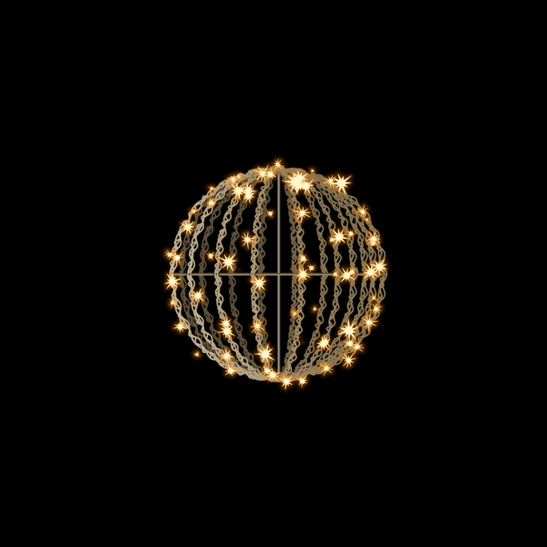 メリディア40cm 折りたたみ式 (電球色）