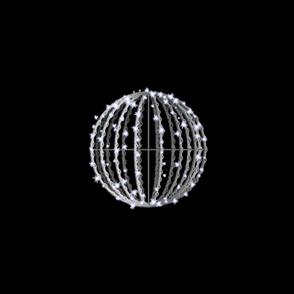 メリディア40cm 折りたたみ式 (白）