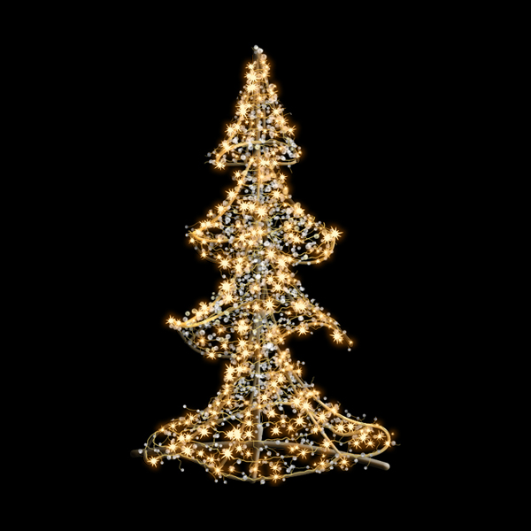 クリスタルツリー 4段