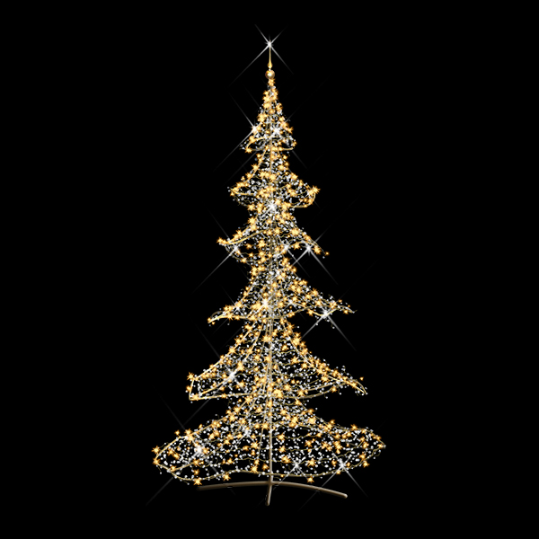 クリスタルツリー (6段）