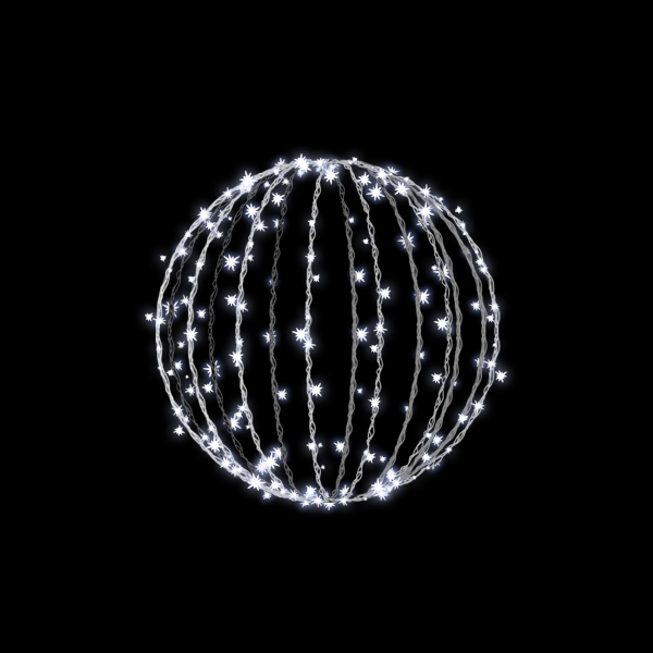 メリディア 50cm 折りたたみ式 (白) フラッシュ