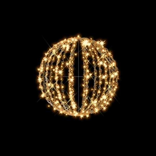 メリディア 50cm 折りたたみ式 (電球色) フラッシュ