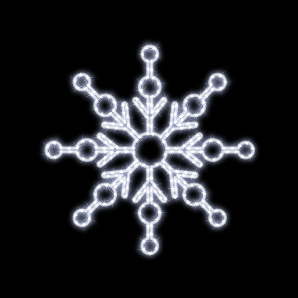 ノルウェーフレーク (白)