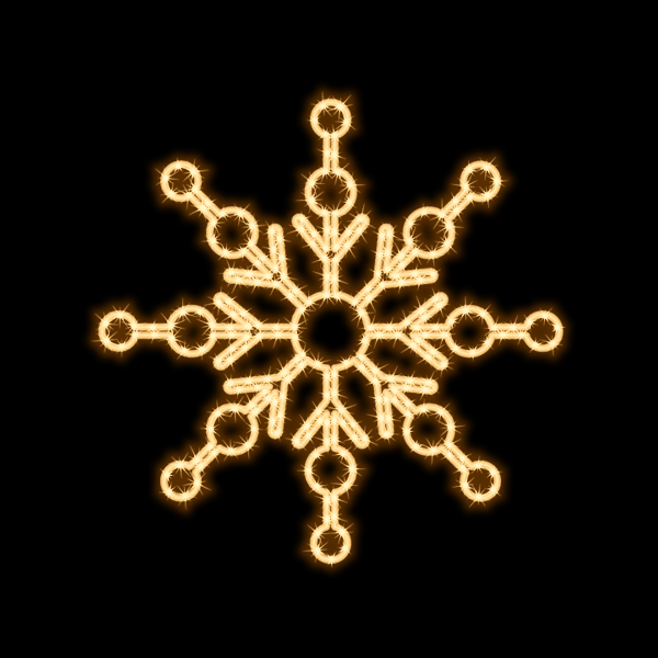 ノルウェーフレーク (電球色)