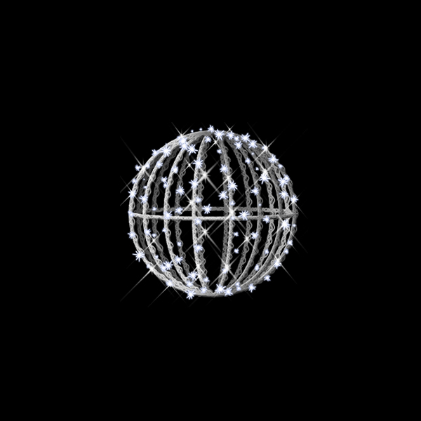 メリディア 40cm 白色&白フラッシュ