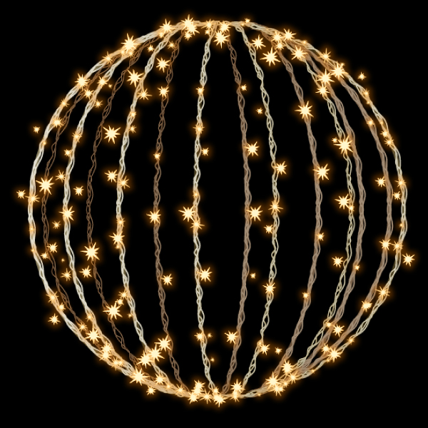 メリディア80cm 折りたたみ式 電球色&白フラッシュ