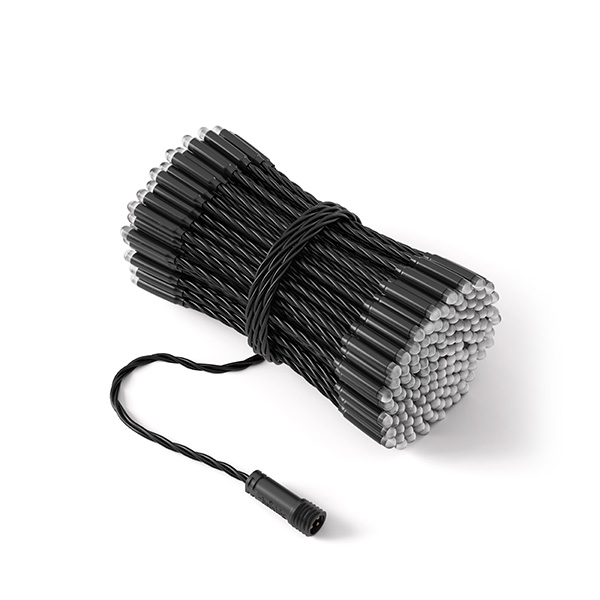 Twinkly Plus ストリング 黒コード (RGB+W)