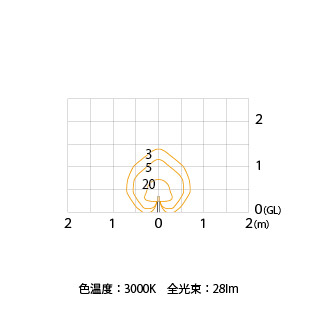 アートウッド スリムポールライト 6型ブラックエボニー (電球色)